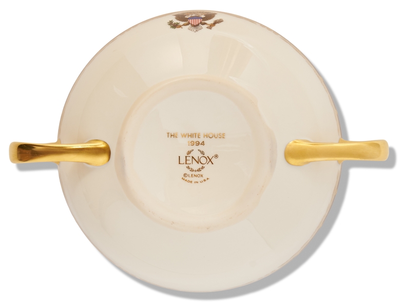 Franklin D. Roosevelt White House China Bowl from the Lenox Exhibit Collection