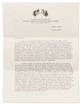 Douglas MacArthur Letter Signed as Supreme Commander in Japan, Dated 1950 -- MacArthur Writes a Detailed 4pp. Letter on Why He Forbade Margaret Sanger from Speaking to the Japanese About Birth Control