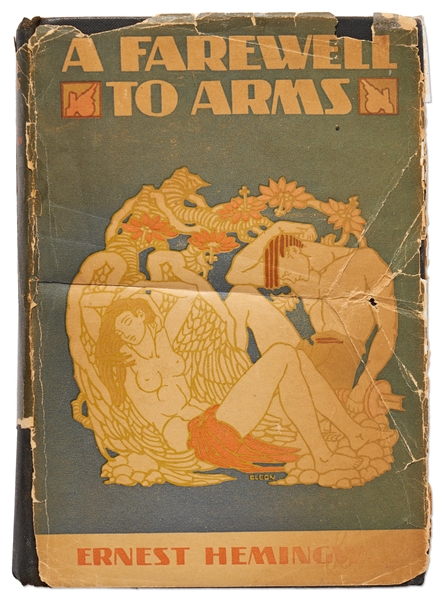 Ernest Hemingway First Edition, First Printing of His Classic A Farewell to Arms, Housed in First Printing Dust Jacket