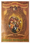 Original Disneyland & Disney World Country Bear Jamboree Park Attraction Lithograph Poster