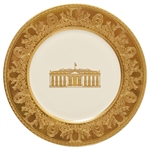 Bill Clinton 200th Anniversary White House China Service Plate -- Largest Plate Measures 12 in Diameter