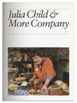 'Julia Child & More Company'' Signed Cookbook -- ''...Everything she demonstrates on her second cooking-for-company television series...''