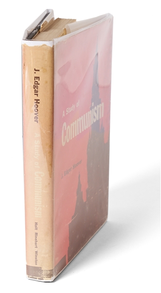 J. Edgar Hoover Signed First Edition of ''A Study of Communism''