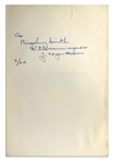 J. Edgar Hoover Signed First Edition of ''A Study of Communism''
