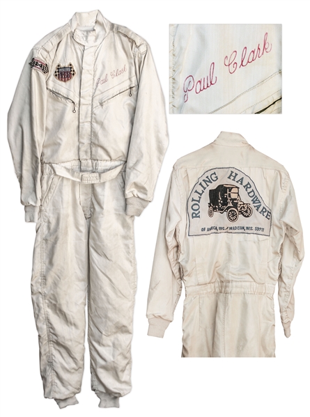 Paul Clark Race-Worn Fire Suit