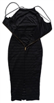 Kim Kardashian Owned Black Spaghetti Strap Dress