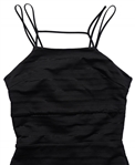 Kim Kardashian Owned Black Spaghetti Strap Dress