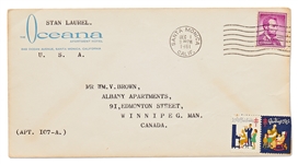 Stan Laurel Letter Signed -- ''…an old silent two reeler we made titled 'Habeas Corpus', it was a story about a nutty Professor who hired us to go to a graveyard & dig up a corpse…''
