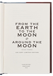 ''From the Earth to the Moon & Around the Moon'' Limited Edition Novel Signed by Five Apollo Astronauts: Walt Cunningham, Frank Borman, James McDivitt, Charlie Duke & Fred Haise