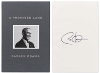 Barack Obama Signed Deluxe First Edition of A Promised Land -- With PSA/DNA COA
