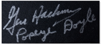 Gene Hackman Signed ''French Connection'' Hat