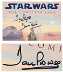 David Prowse Signed Star Wars Photo -- Prowse Writes David Prowse is Darth Vader -- With PSA/DNA COA