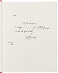 Yousuf Karsh Signed First Edition of ''Karsh Portraits'' -- Includes the Iconic Images of Winston Churchill and Albert Einstein
