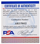 Steve Wozniak Signed Souvenir Partnership Agreement from 1976 for Apple Computer Company -- With PSA/DNA COA