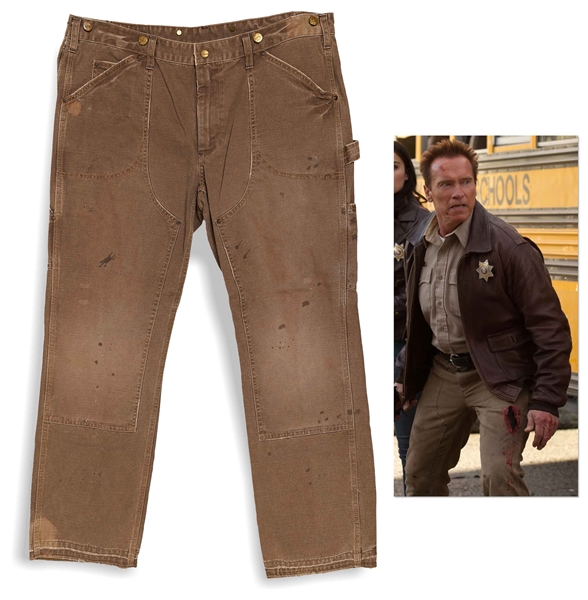 Jeans From Arnold Schwarzenegger Action Movie ''The Last Stand''