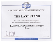 Jeans From Arnold Schwarzenegger Action Movie ''The Last Stand''