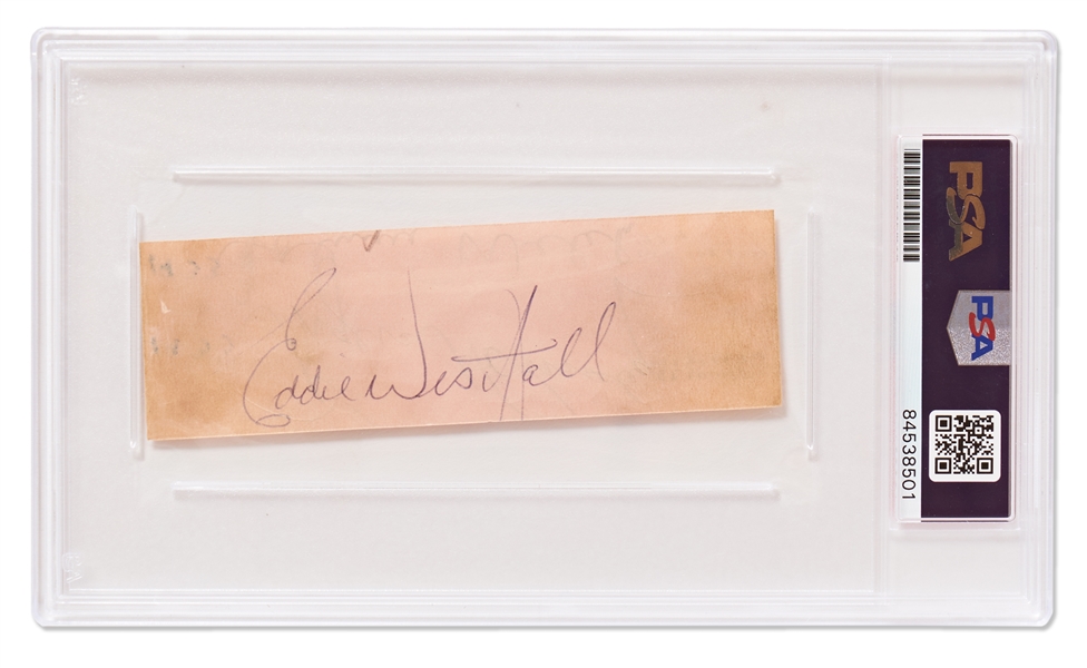 Rogers Hornsby Signature -- Encapsulated by PSA/DNA