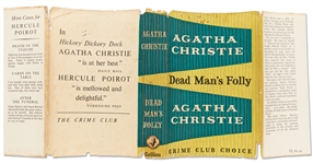 First Edition of ''Dead Man's Folly'' by Agatha Christie, in Original Dust Jacket