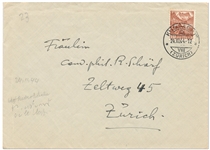 Carl Jung Autograph Letter Signed -- ''...you 'habitually' react to the unconscious as if it were something pathological...''