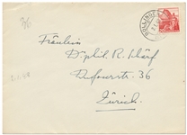 Carl Jung Autograph Letter Signed -- ''...I was very sorry that you spoiled Christmas for yourself with your stroke of genius...''