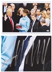 Donald Trump Signed Photo of His Inauguration -- Large Photo Measures 18 x 12 -- With PSA/DNA COA