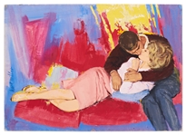 Marshall Dawson Miller Gouache on Board Illustration Artwork