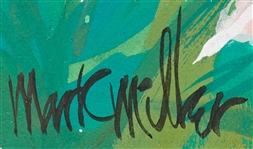 Marshall Dawson Miller Gouache on Board Illustration Artwork