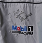 Peter Brock Signed Racing Jacket, Inscribed to Actor Heath Ledger When He Was 10-Years-Old -- With LOA from Heath's Father, Kim Ledger