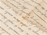 1833 Force Declaration of Independence From Original Copper Plate -- Still Within ''American Archives''