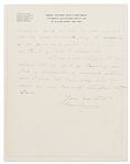 Grover Cleveland Autograph Letter Signed Regarding the 4th of July -- ''American patriotism and our national pride...may be measured by the zeal...with which the Fourth of July is celebrated''