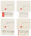 Frank Lloyd Wright Lot of Correspondence Regarding San Franciscos Butterfly Bridge -- Includes 4 Letters Signed by Wright, 3 Telegrams & Dozens of Retained Letters & Documents