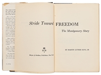 Martin Luther King Signed Copy of ''Stride Toward Freedom'' -- Bold Signature Without Inscription