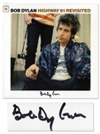 Bob Dylan Signed Album Highway 61 Revisited -- With Jeff Rosen COA