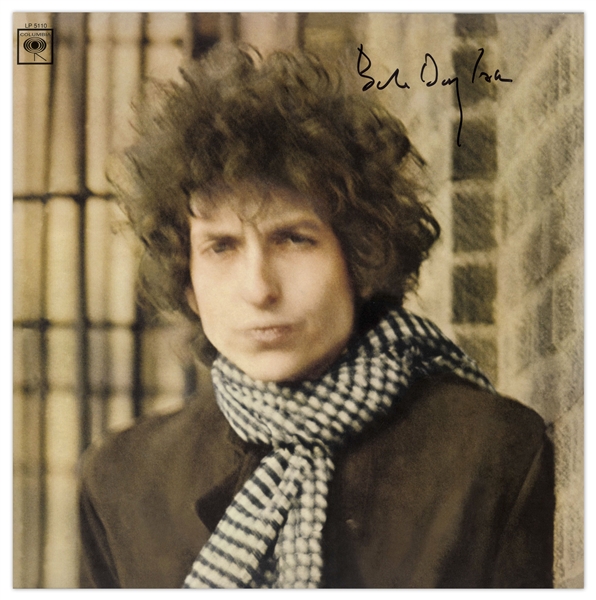 Bob Dylan Signed Double Album ''Blonde on Blonde'' -- With a COA From Dylan's Manager, Jeff Rosen