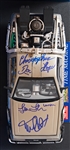 Back to the Future Cast-Signed DeLorean Including Michael J. Fox Signature