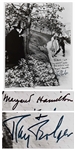 Margaret Hamilton and Ray Bolger Signed Wizard of Oz Photo -- With PSA/DNA COA