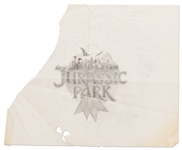 Original Jurassic Park Production Sketch Created in Development for the 1993 Film