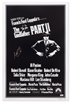 Al Pacino Signed The Godfather II Movie Poster