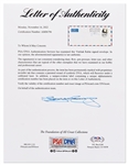 Yitzhak Rabin Signed Envelope from the UNRWA, the United Nations Agency Providing Relief to Palestinian Refugees -- With PSA/DNA COA