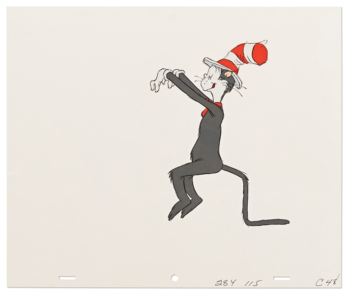 ''The Cat in the Hat'' Animation Cel