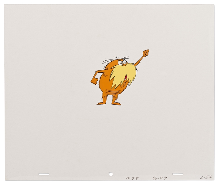 ''The Lorax'' Animation Cel