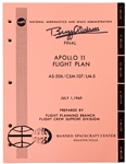 Buzz Aldrin Signed Copy of the Apollo 11 Flight Plan