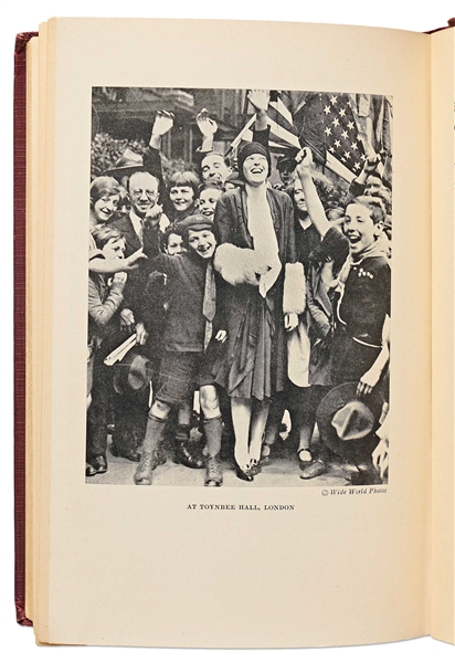 Amelia Earhart Signed First Edition of ''20 Hrs. 40 Mins.'' -- The Memoir of Her 1928 Transatlantic Flight