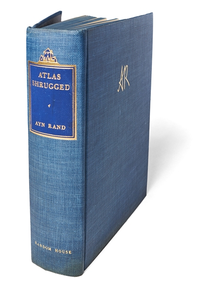 Ayn Rand Signed ''Atlas Shrugged'' -- Special 10th Anniversary Limited Edition with Rare Glassine Dust Jacket & Slipcase