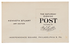 Norman Rockwell Letter Signed  -- ''...We couldn't have better bosses...''