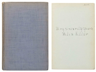 Helen Keller Signed First Edition of Her Memoir Midstream: My Later Life