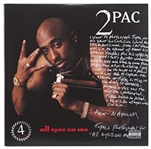 2Pac All Eyez on Me Album Signed by Photographer Ken Nahoum Who Describes How He Captured the Revealing Photos of Tupac