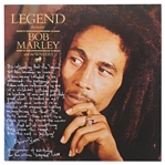 Bob Marley and the Wailers Legend Album, Signed by the Photographer Who Explains How He Captured the Iconic Shot of Marley