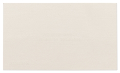 Izhak Ben-Zvi Signed Business Card as President of Israel