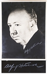 Alfred Hitchcock Signed 11 x 14 Photo -- With JSA COA